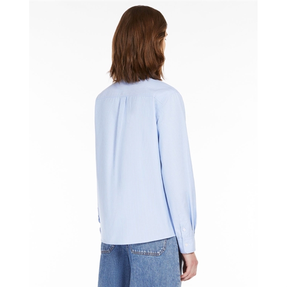 Weekend Max Mara Piadena Skjorte, Light Blue Stripe